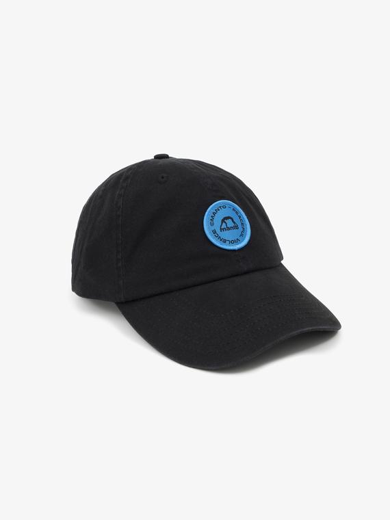 MANTO dad cap CIRCLE  black