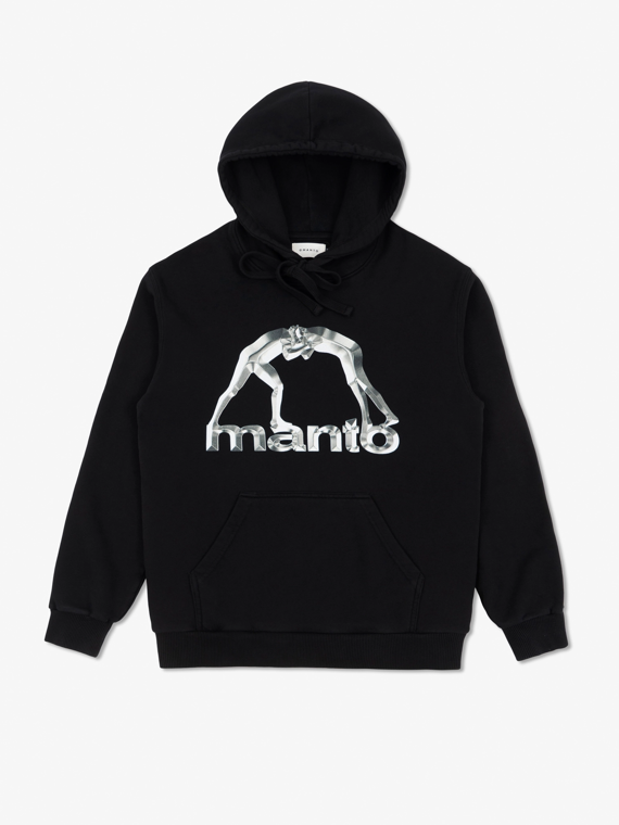 MANTO hoodie METAL 24 black