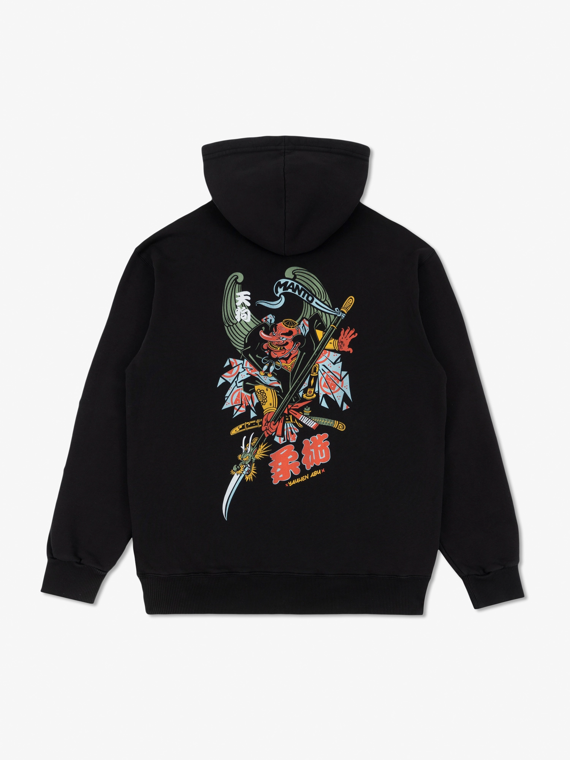 MANTO hoodie TENGU black