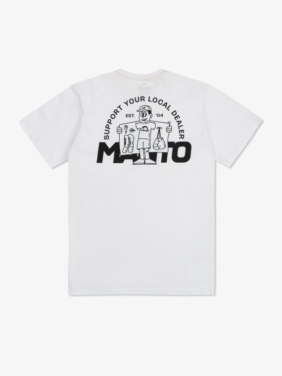 MANTO t-shirt DEALER white