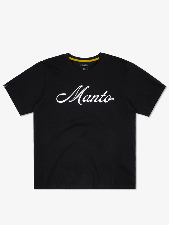 MANTO t-shirt SLEEK  OVERSIZE black