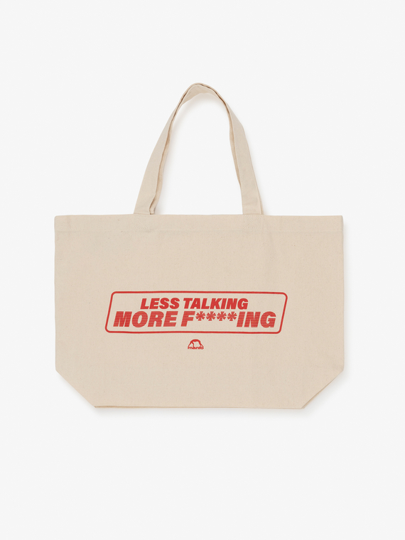 MANTO  tote bag FIGHTING large