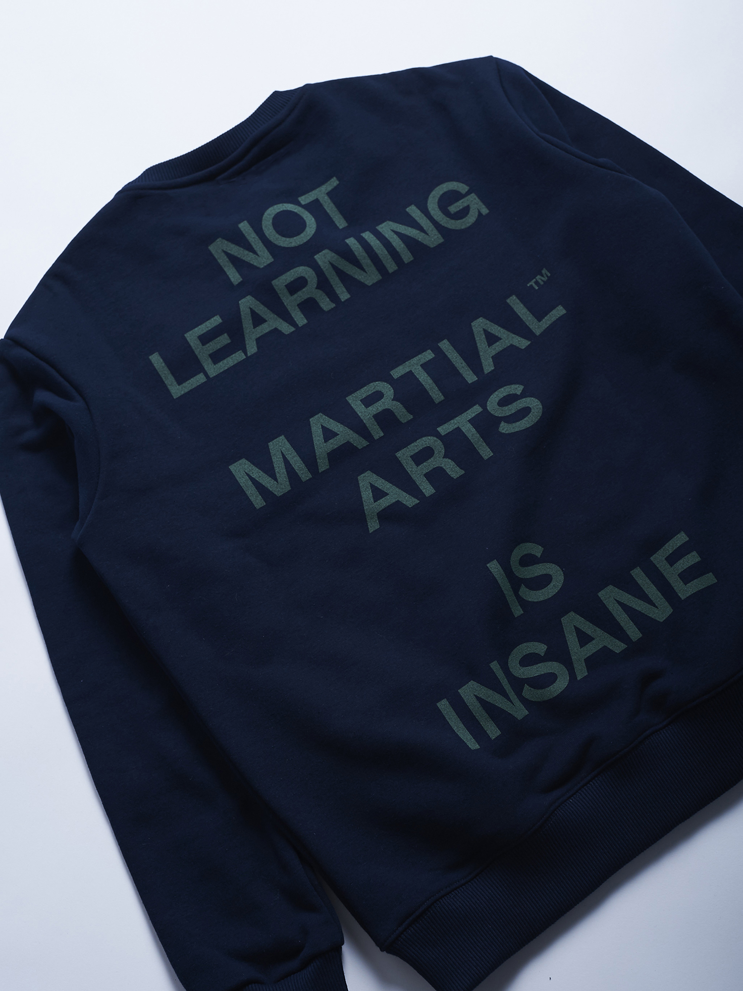 MANTO crewneck INSANE navy blue