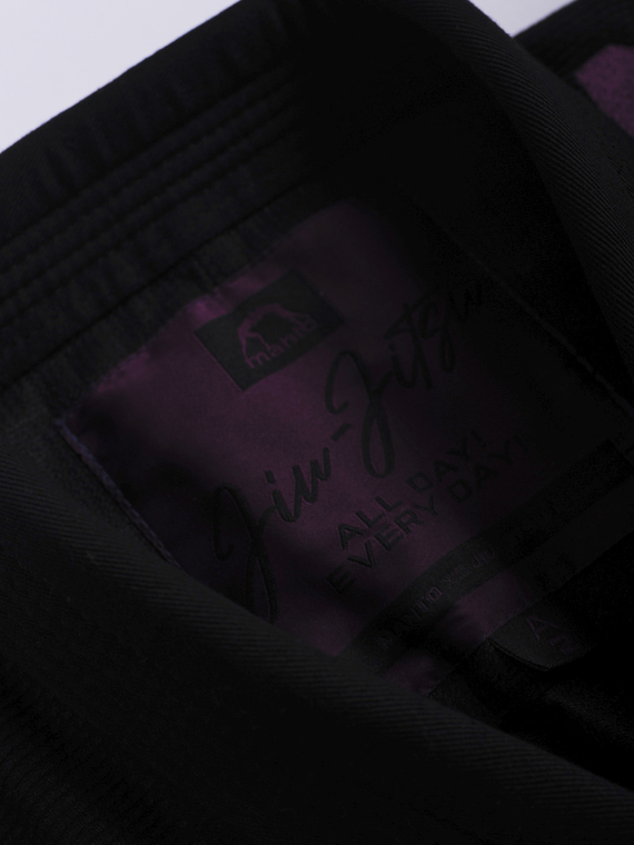 MANTO "X5" BJJ GI black - purple