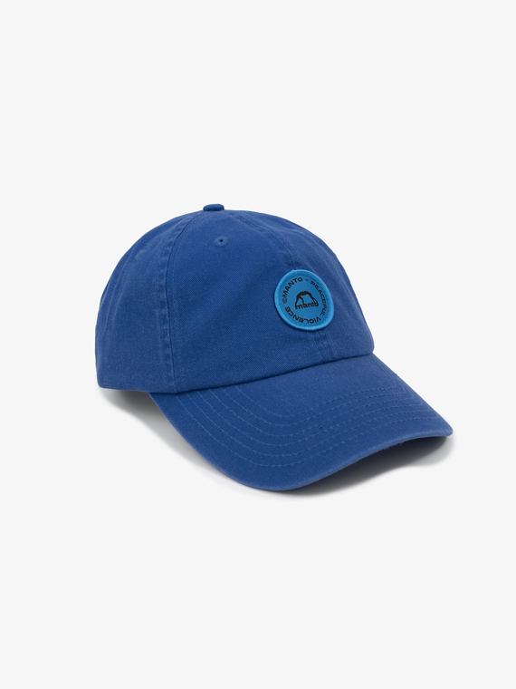 MANTO dad cap CIRCLE  blue