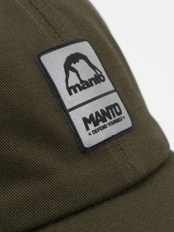 MANTO dad cap PULSE khaki