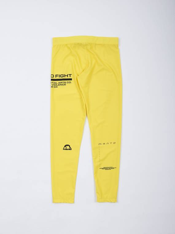 MANTO grappling tights FUTURE yellow