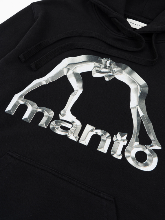 MANTO hoodie METAL 24 black