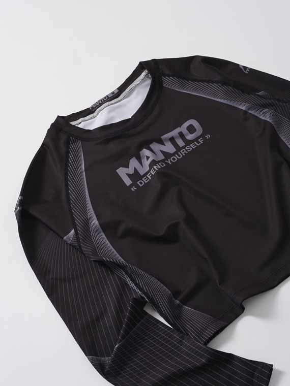 MANTO rashguard DEFEND black