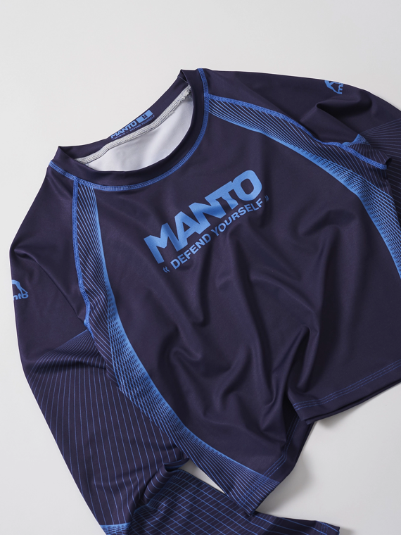 MANTO rashguard DEFEND navy blue