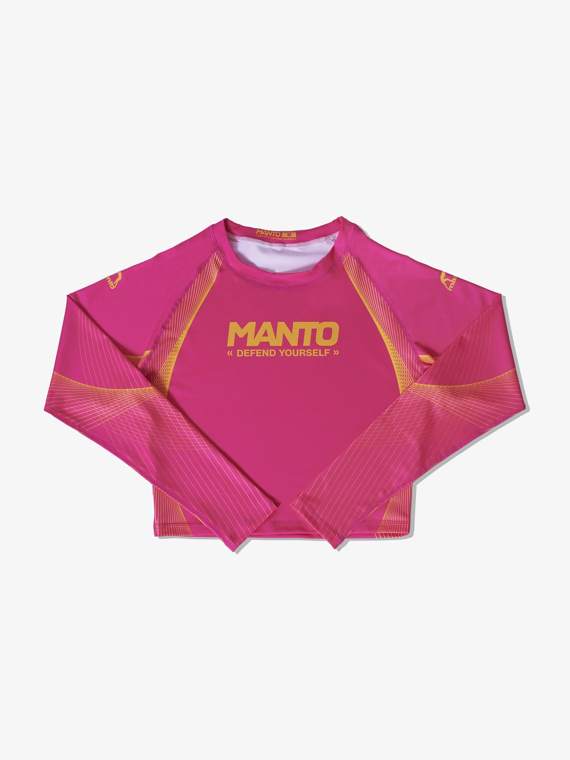 MANTO rashguard DEFEND pink