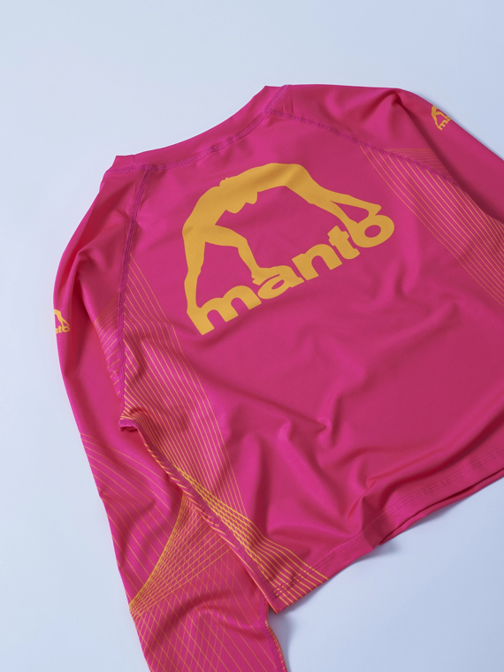 MANTO rashguard DEFEND pink