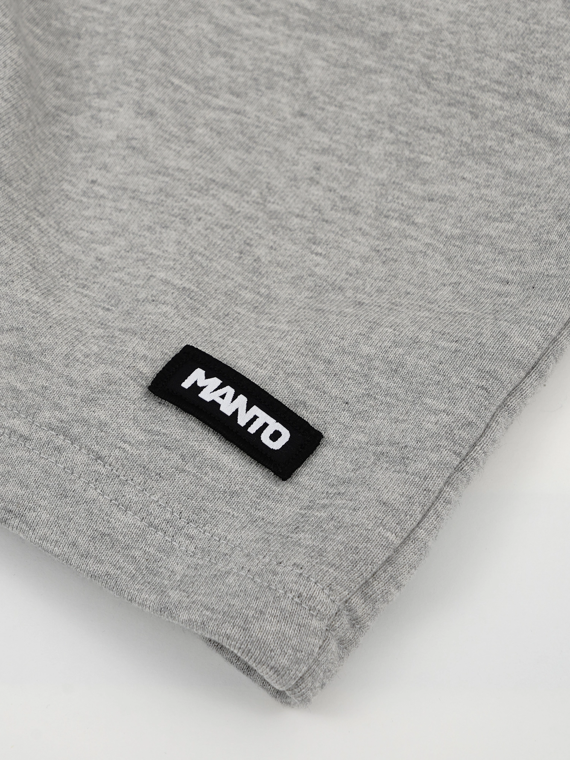 MANTO shorts ICON heather gray