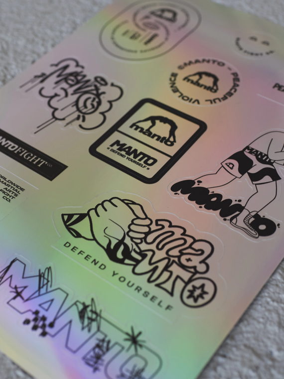 MANTO sticker pack HOLO