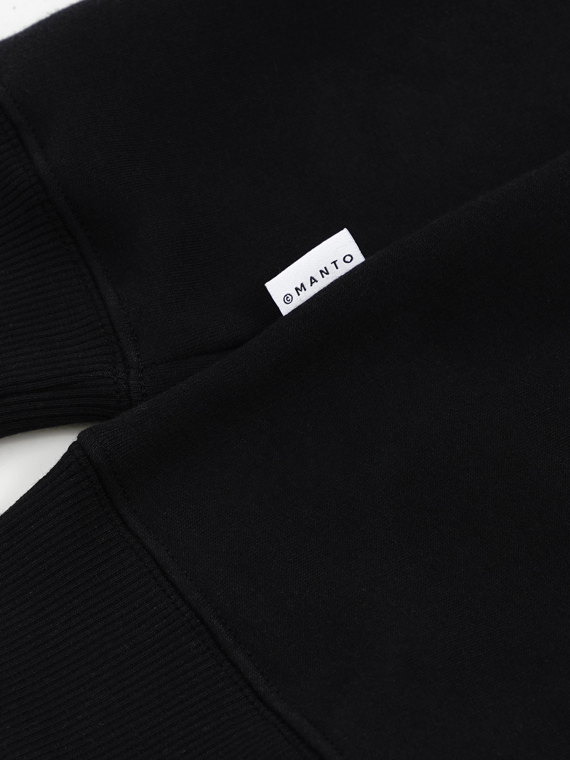 MANTO sweatshirt ICON  black