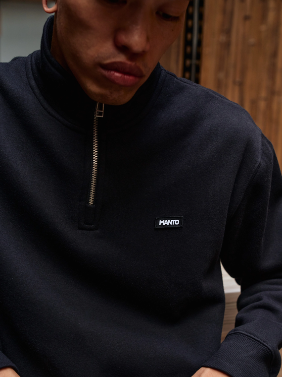 MANTO sweatshirt ICON  black