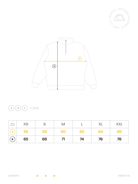 MANTO sweatshirt ICON creme