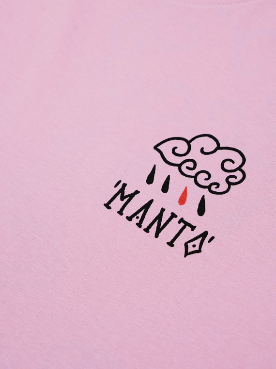 MANTO t-shirt BITTER SWEET pink