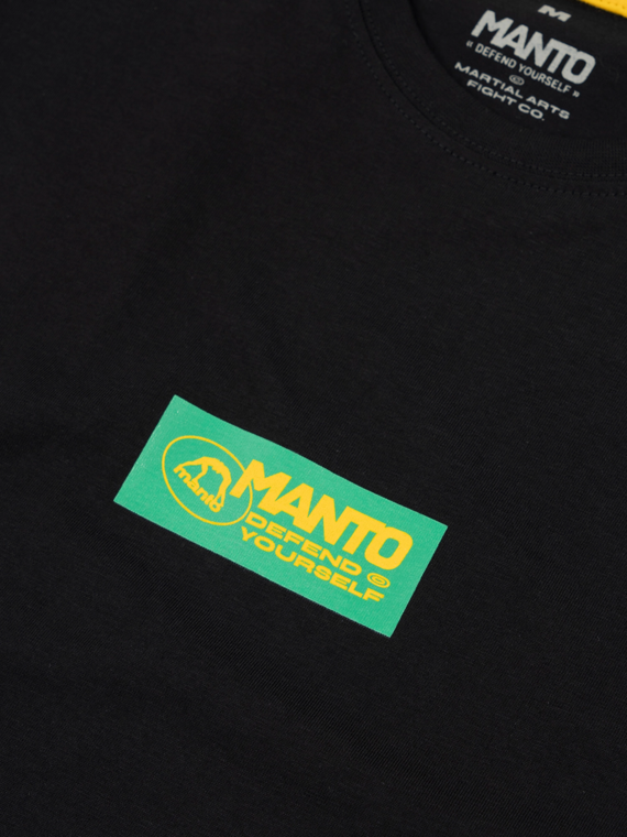 MANTO t-shirt BLOCK 24 black