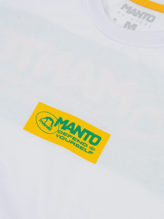 MANTO t-shirt BLOCK 24 white