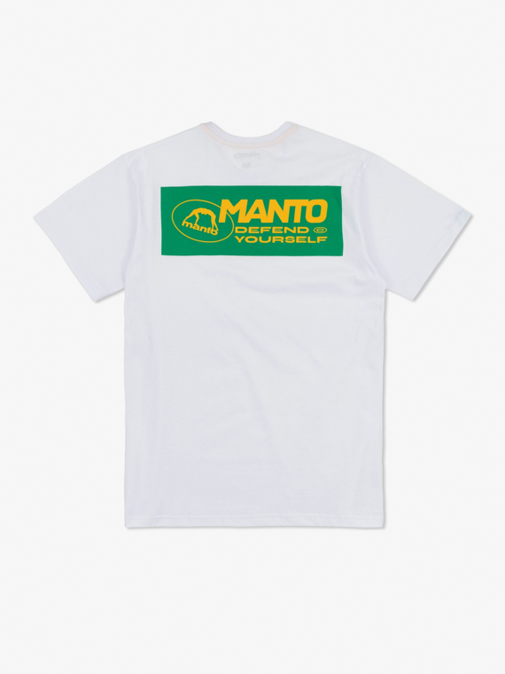 MANTO t-shirt BLOCK 24 white