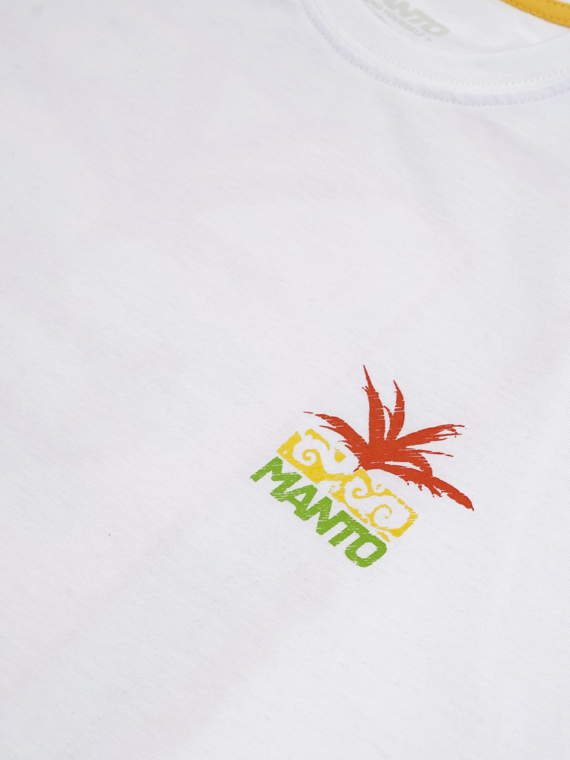 MANTO t-shirt ENDLESS SUMMER white