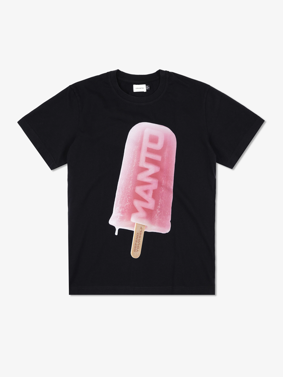 MANTO t-shirt ICE CREAM black