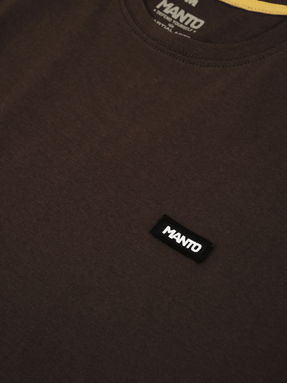 MANTO t-shirt ICON brown