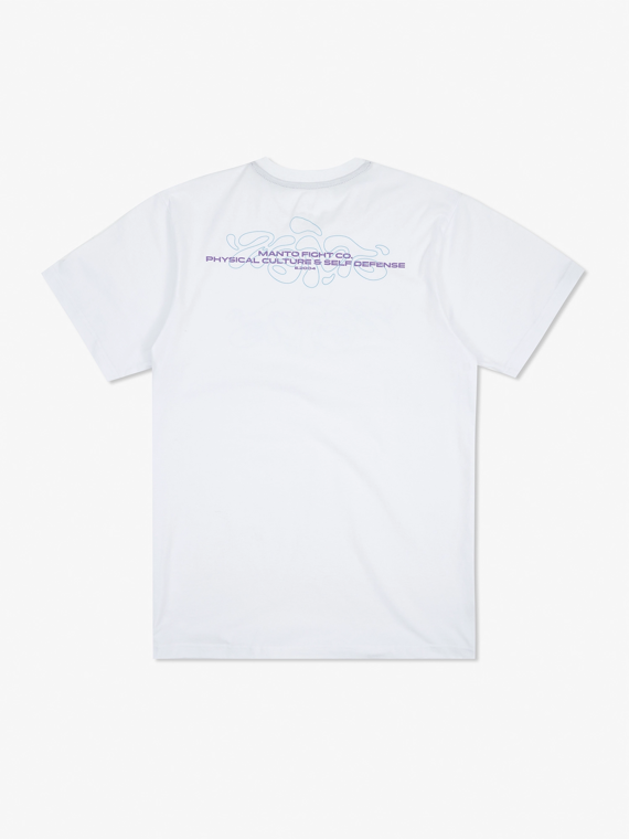 MANTO t-shirt LAVA    white