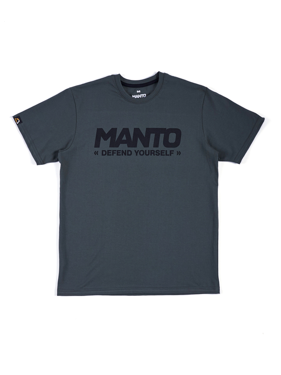 MANTO t-shirt LOGOTYPE DEFEND khaki