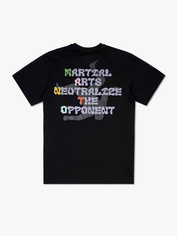 MANTO t-shirt NEUTRALIZE black