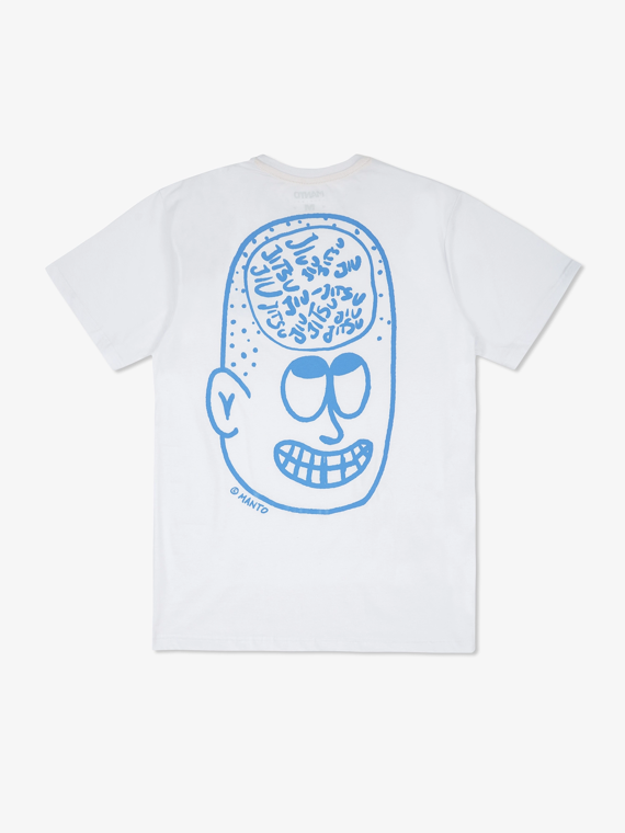 MANTO t-shirt THOUGHTS white