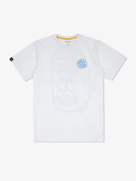 MANTO t-shirt THOUGHTS white