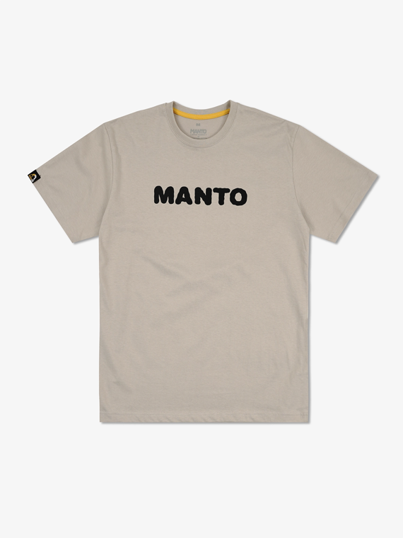 MANTO t-shirt TIGER`S TAIL beige