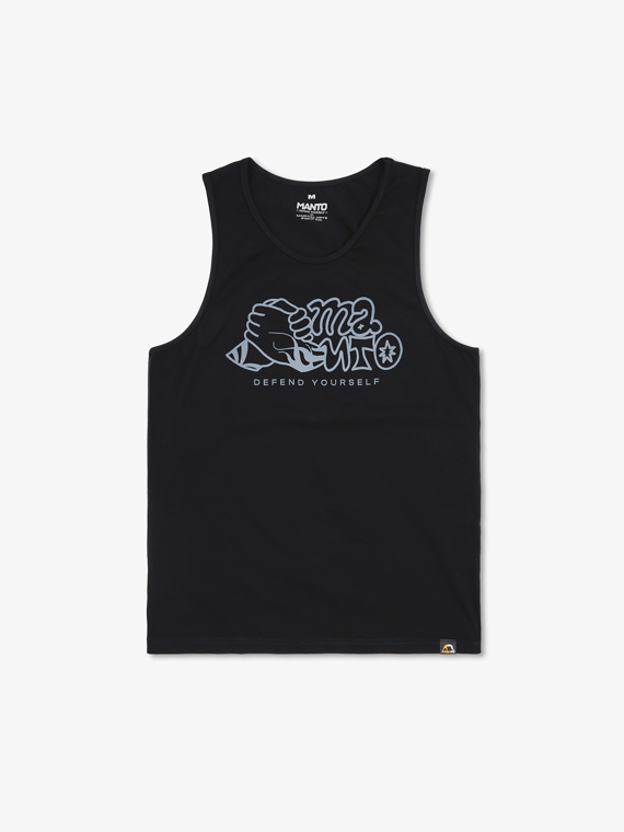 MANTO tank top BROS black