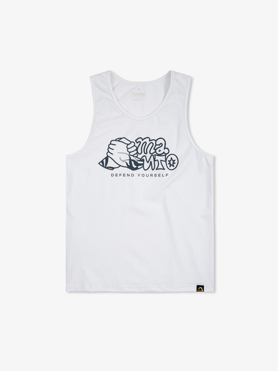 MANTO tank top BROS white