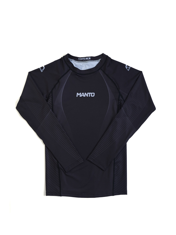 MANTO longarm rashguard FLOW schwarz