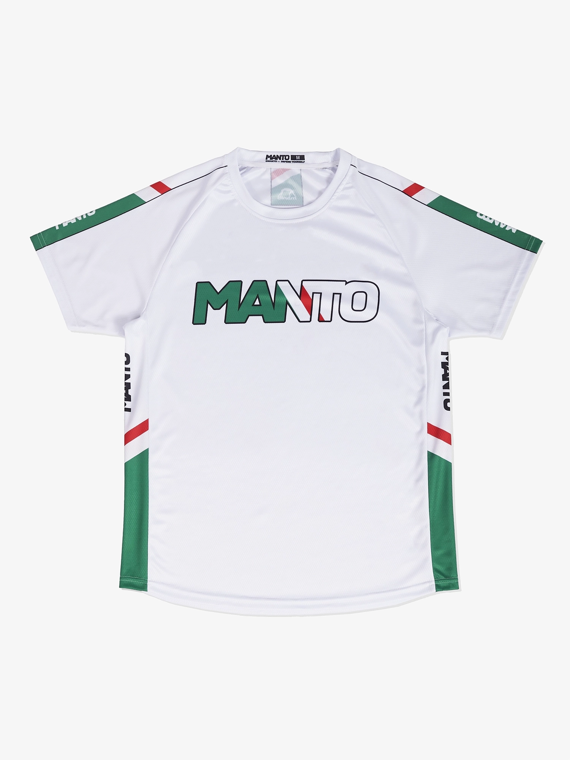 MANTO performance t-shirt TEAM WRZOSEK weiss