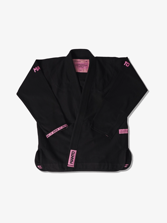 MANTO "RISE 2.0" BJJ GI schwarz-rosa