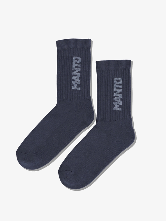 MANTO Socken LOGOTYPE 23 graphite