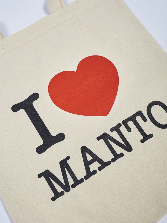 MANTO  Tragetasche I LOVE MANTO