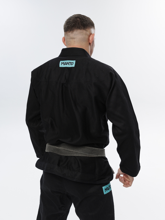 MANTO "X5" BJJ GI schwarz - türkis