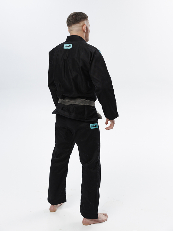 MANTO "X5" BJJ GI schwarz - türkis