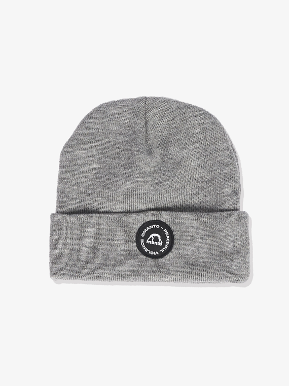 MANTO beanie CIRCLE grau