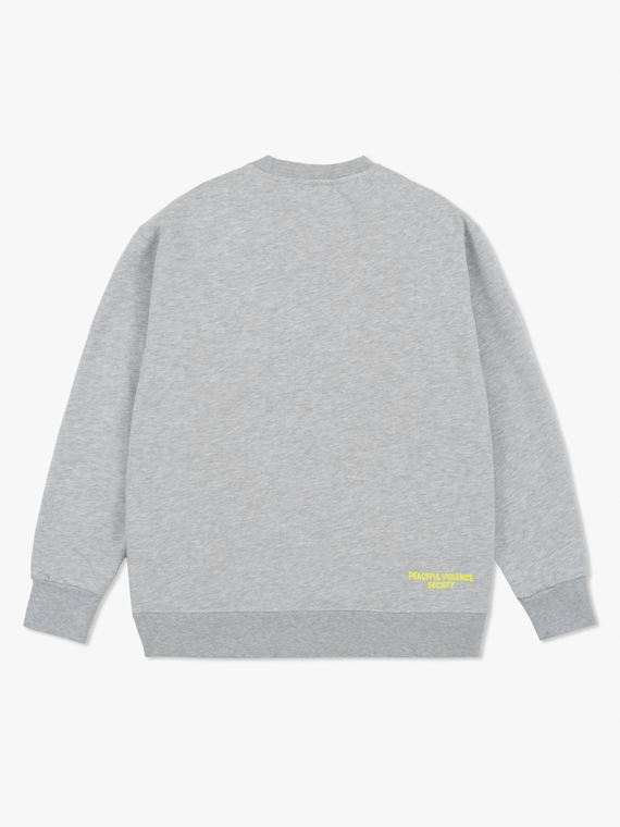 MANTO crewneck SOCIETY  heather gray