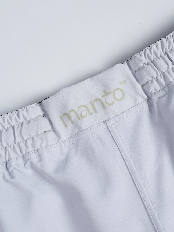 MANTO fight shorts TERRA grau