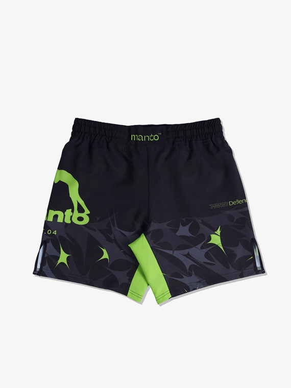 MANTO fight shorts TERRA schwarz