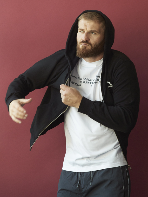 MANTO hoodie FIGHT COMPANY schwarz