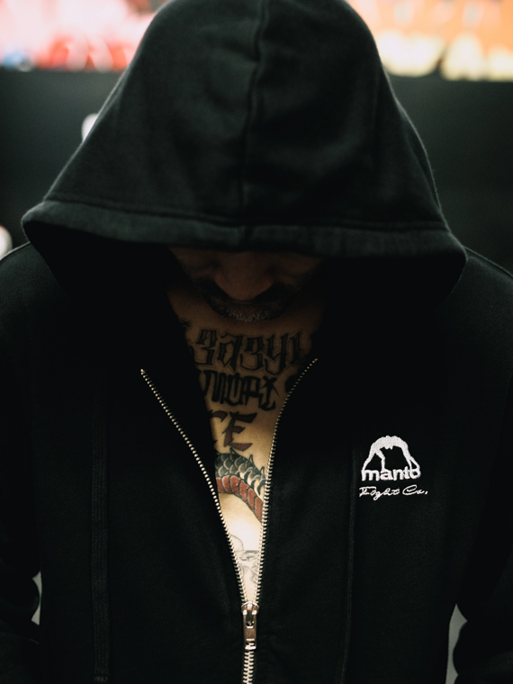 MANTO hoodie FIGHT COMPANY schwarz