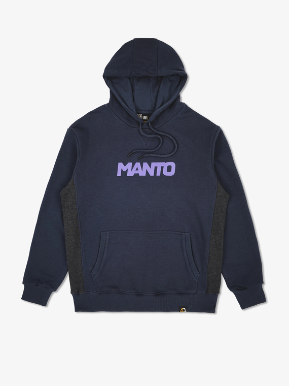 MANTO hoodie PARIS 4 marine blau